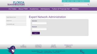 Expert Network Login | Florida SouthWestern State College