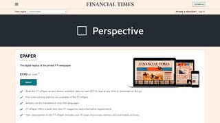 epaper basic - The Financial Times