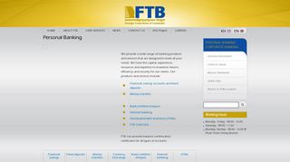 Personal Banking | Foreign Trade Bank of Cambodia