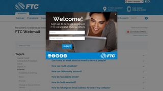 FTC Webmail | FTC-I