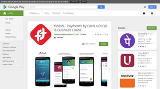 ftcash - Payments by Card, UPI QR & Business Loans - Apps on ...