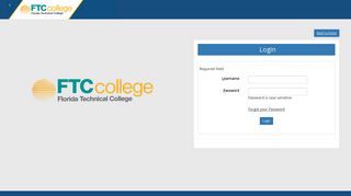 Login to Student Portal - FTC