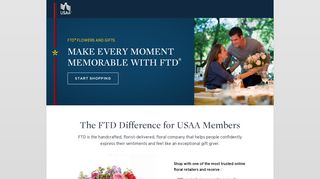 FTD Flowers for Delivery with Discounts | USAA