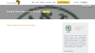 Food & Trees for Africa (FTFA) Jobs in Africa, January, 2019 | NGO ...