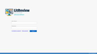 Log In - FTI Ringtail - LitReview