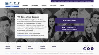 Careers at FTI Consulting