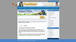 How to Create an FTP Account in cPanel « HostGator.com Support ...