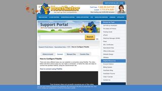 How to Configure Filezilla « HostGator.com Support Portal