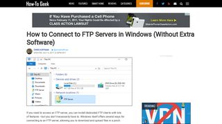 How to Connect to FTP Servers in Windows (Without Extra Software)