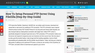 How To Setup Personal FTP Server Using FileZilla [Step-By-Step Guide]