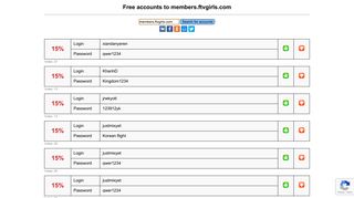 members.ftvgirls.com - free accounts, logins and passwords