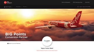Taipei Fubon Bank - AirAsia BIG