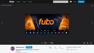 Fubotv Login and Password | Fubo TV Premium Accounts | Flickr