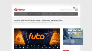 How to Watch FuboTV Outside US and create a Free account?