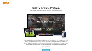 fuboTV Affiliate Program