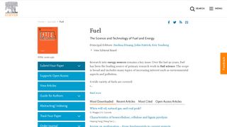 Fuel - Journal - Elsevier