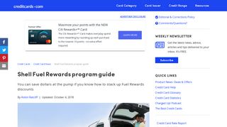 Shell Fuel Rewards program guide - CreditCards.com