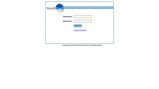 World Fuel Services Login Page