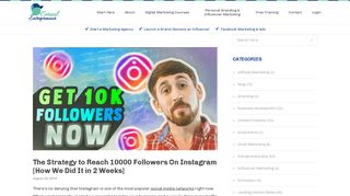 The Strategy to Reach 10000 Followers On Instagram [How We Did It ...