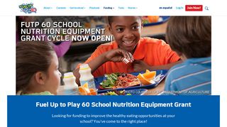 Fuel Up to Play 60 School Nutrition Equipment Grant