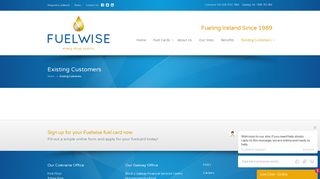 Existing Customers - Fuelwise - leading fuel card provider in Ireland ...
