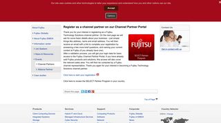 Register as a channel partner on our Channel Partner Portal - Fujitsu ...