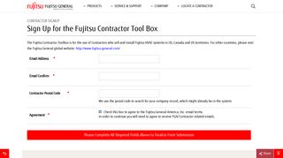Online Toolbox Login (For Contractors Only) - Locate a Fujitsu Mini ...