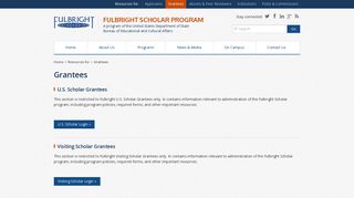 Grantees | Fulbright Scholar Program