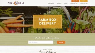 Farm Box Delivery - Full Circle