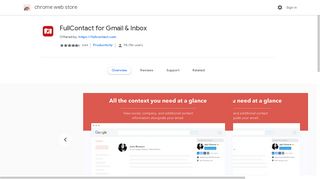 FullContact for Gmail & Inbox - Google Chrome