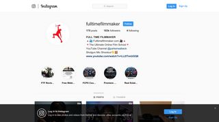 FULL TIME FILMMAKER (@fulltimefilmmaker) • Instagram photos and ...