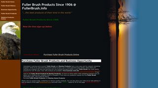 Fuller Brush Products Since 1906 @ FullerBrush.info