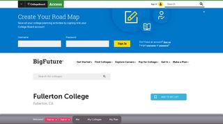 Fullerton College - College Search - The College Board