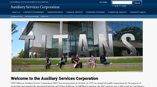 CSUF Auxiliary Services Corporation - Auxiliary Services Corporation ...