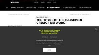 The future of the Fullscreen Creator Network | Fullscreen