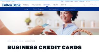 Business Credit Cards | Fulton Bank