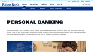 Personal Banking | Fulton Bank
