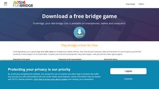 Download Funbridge, free bridge game
