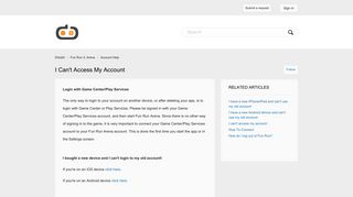 I can't access my account – Dirtybit