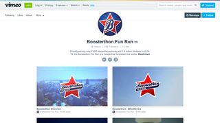 Boosterthon Fun Run on Vimeo