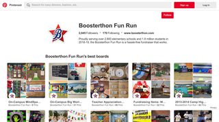 Boosterthon Fun Run (Boosterthon) on Pinterest