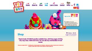 Funbox | Scottish Family Entertainment Show | Shop Online