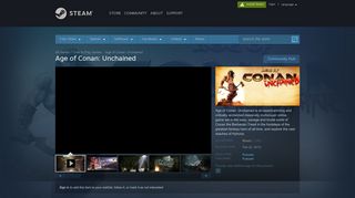 Age of Conan: Unchained on Steam