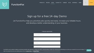Try FunctionFox Free | Simple Online Timesheets | FunctionFox