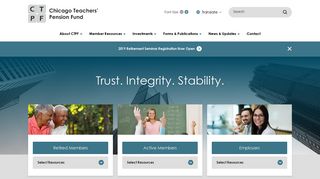 Chicago Teachers' Pension Fund - CTPF