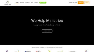 Ministry Sync | Ministry Sync - Solutions for event management and ...
