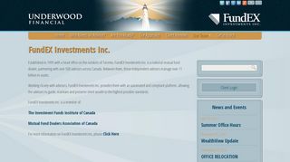 FundEX - Underwood Financial