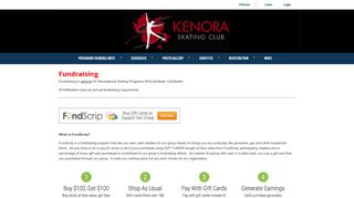 Kenora Skating Club :: FundScrip