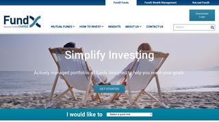 FundX Funds | Upgrader Funds, Simplify Investing