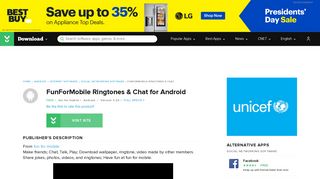 FunForMobile Ringtones & Chat for Android - Free download and ...